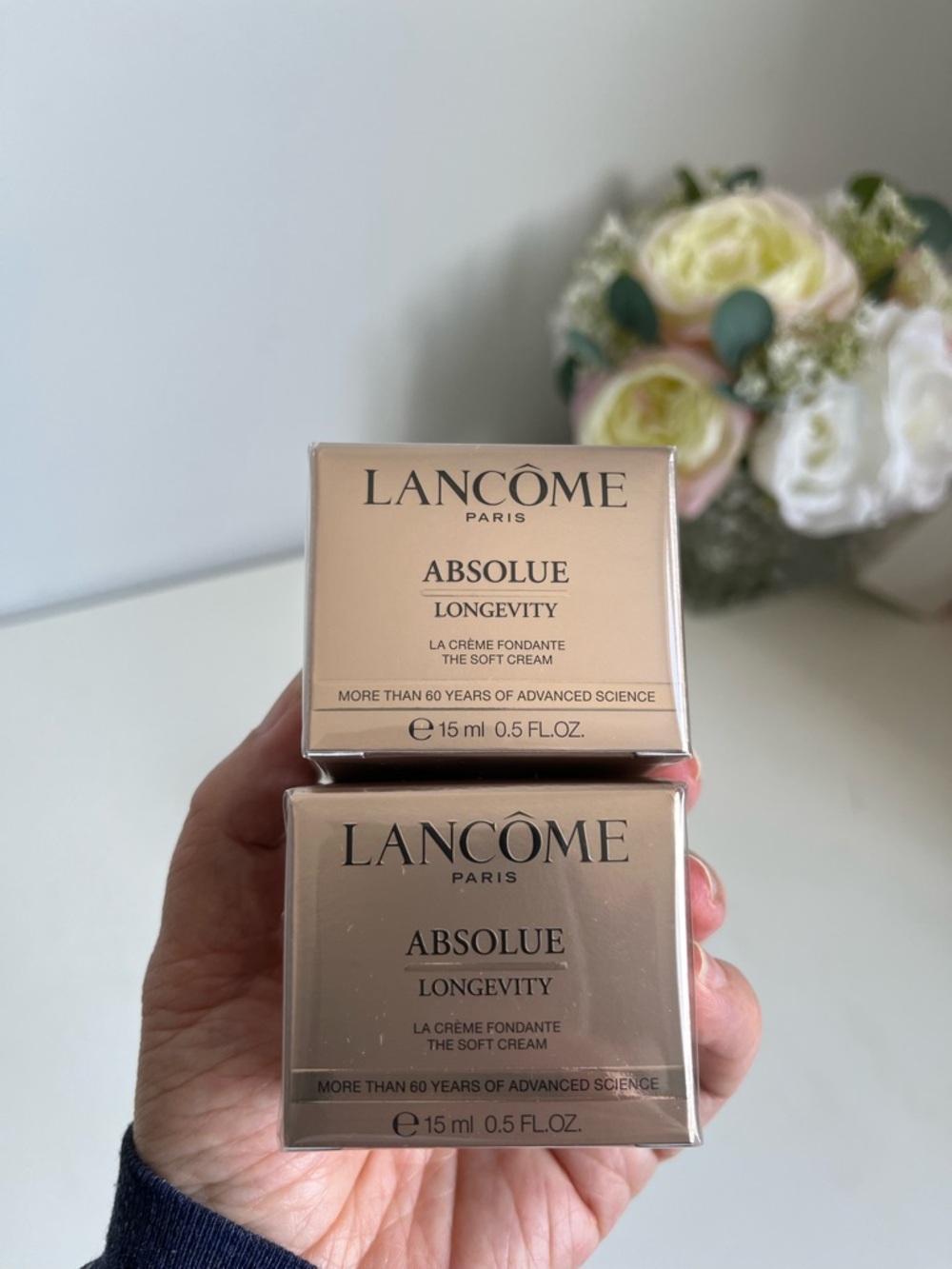 Lancôme Absolue Soft Cream 15ml x2 (30ml total) Brand New